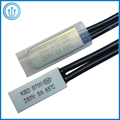 KSD9700 Công tắc nhiệt độ lưỡng kim bằng nhựa Điều khiển nhiệt độ lưỡng kim AC125V