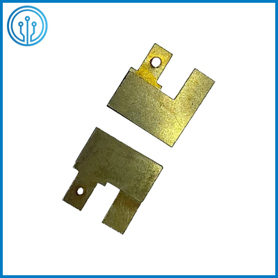 Cầu chì 15x5mm chip Polymer PTC có thể đặt lại bằng đồng thau H65 với bảo vệ quá dòng